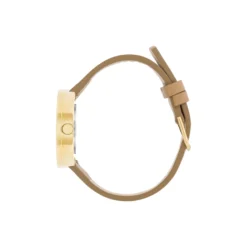 PICTO armbåndsur, cappuccino brown/gold/cappuccino brown