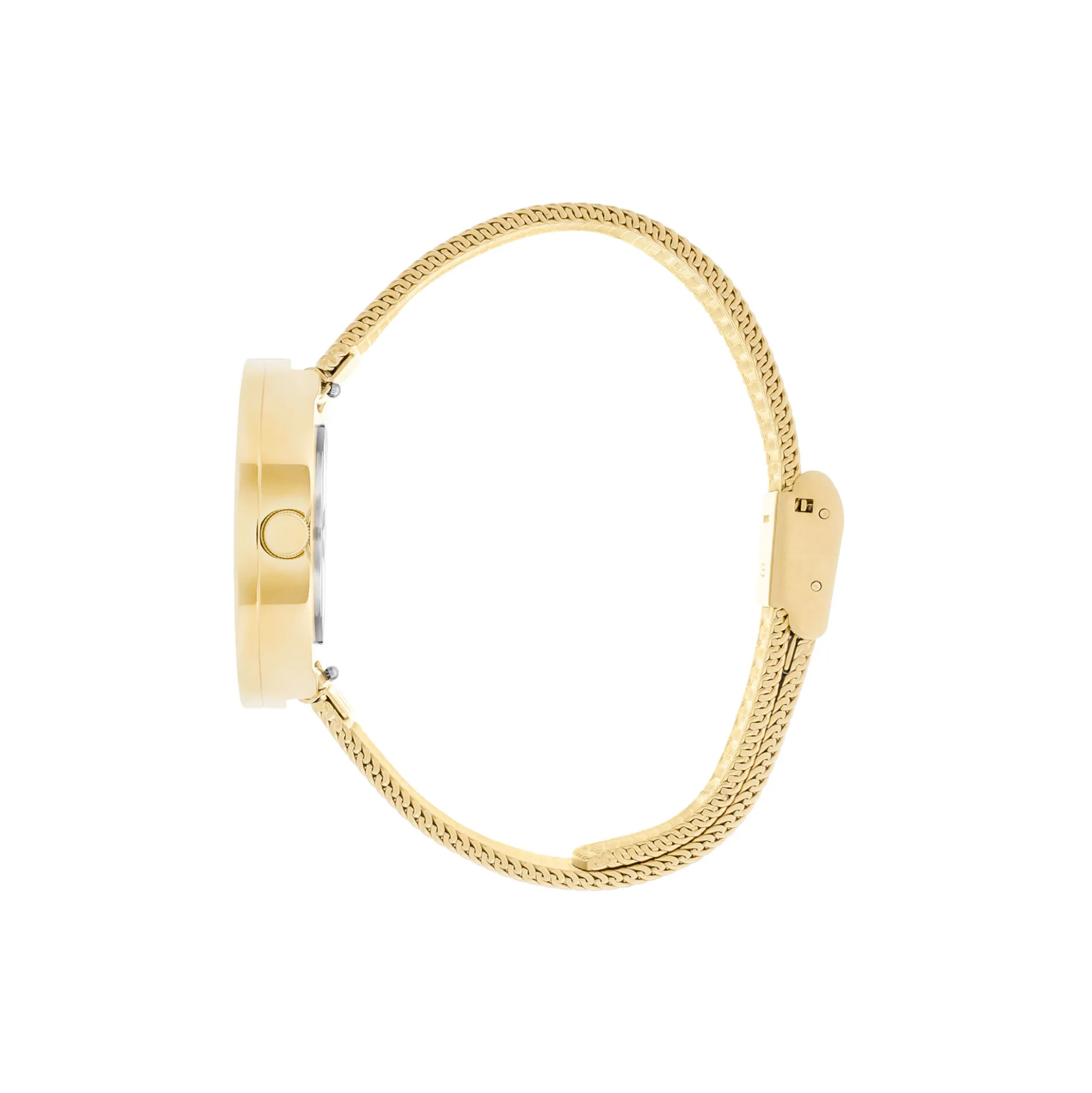 PICTO armbåndsur, cappuccino brown/gold/matt gold
