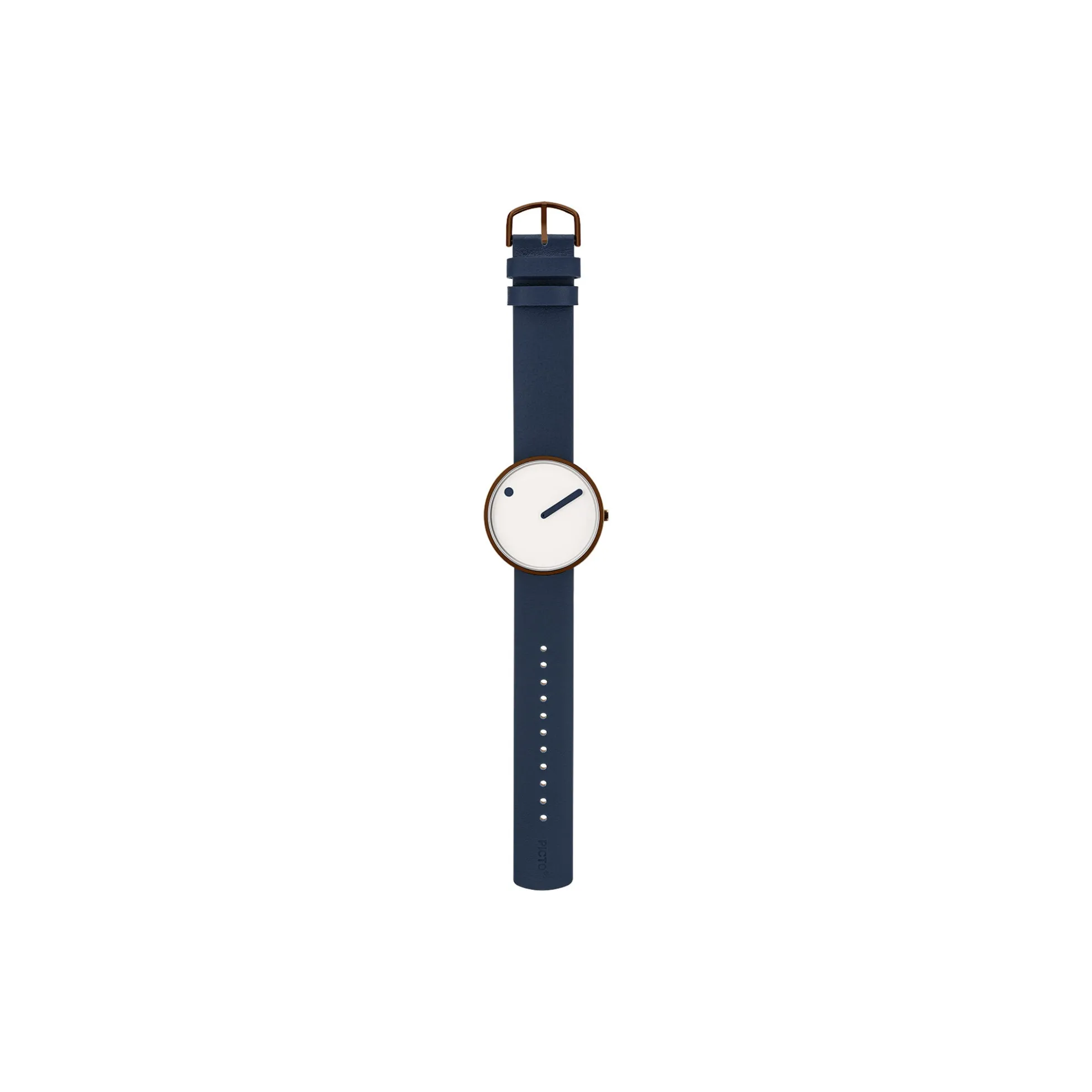PICTO armbåndsur, cream/copper/midnight blue