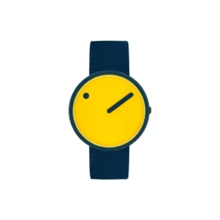 PICTO armbåndsur, electric yellow/navy blue