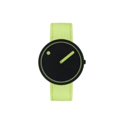 PICTO armbåndsur, manta ray black/paradise green