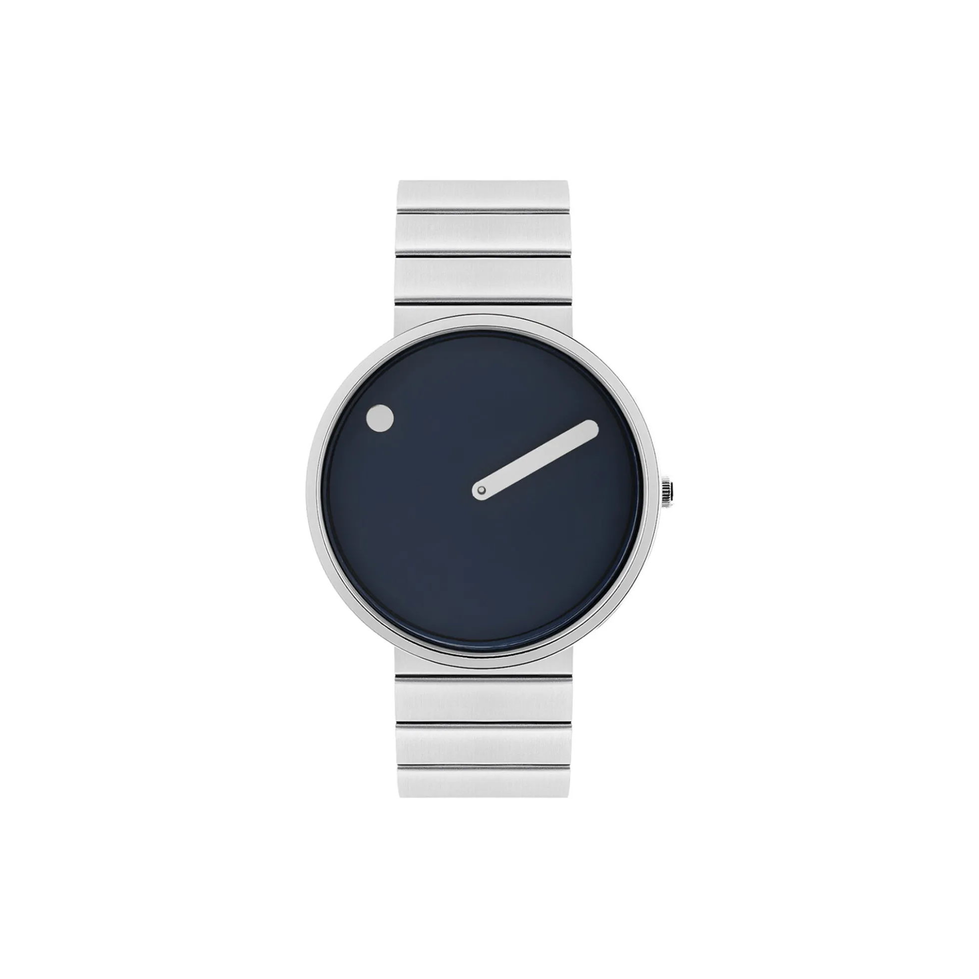 PICTO armbåndsur, midnight blue/matt steel