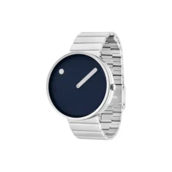 PICTO armbåndsur, midnight blue/matt steel