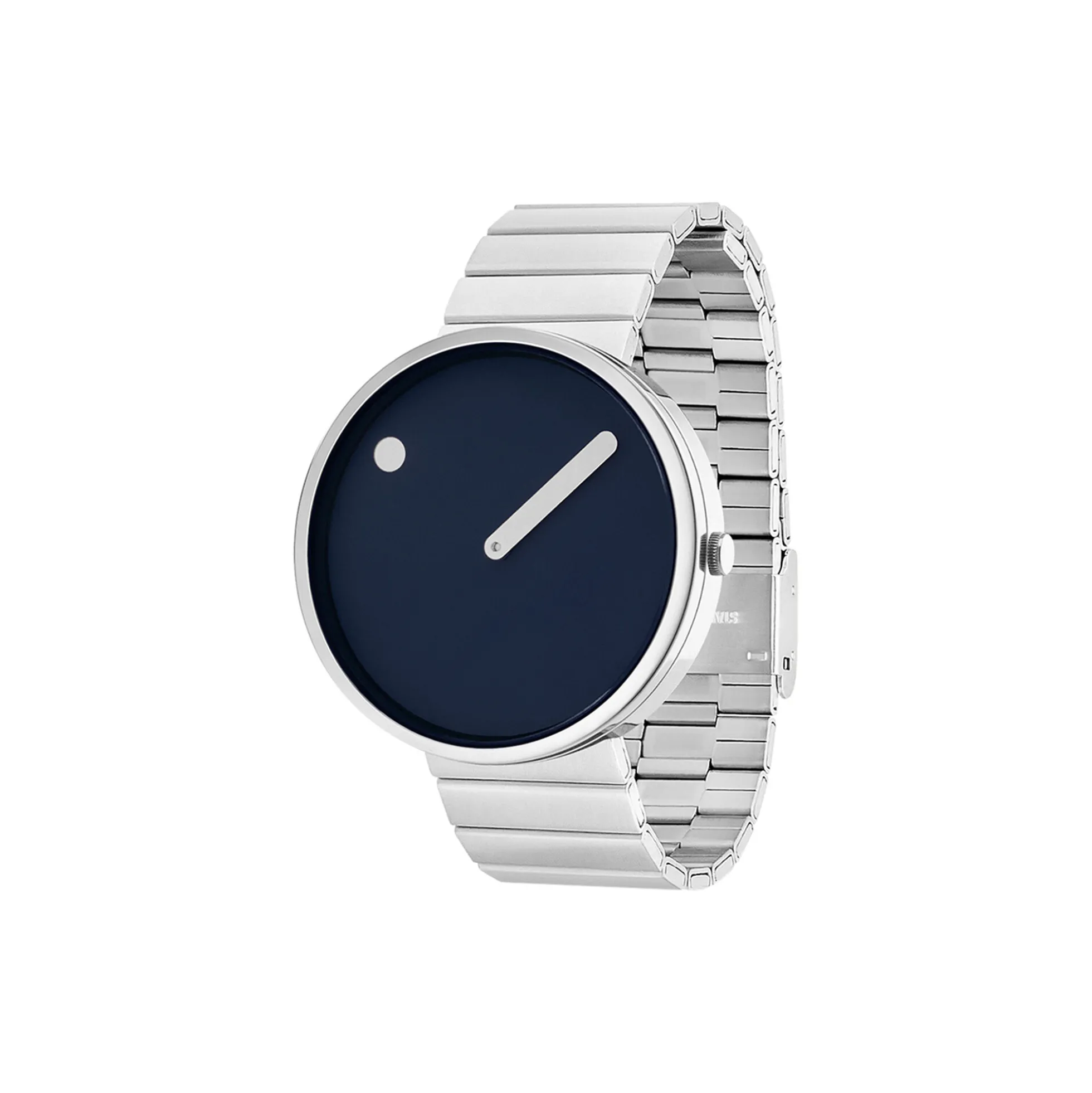 PICTO armbåndsur, midnight blue/matt steel