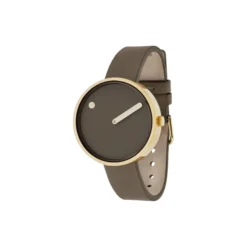 PICTO armbåndsur, mocha brown/gold/mocha brown