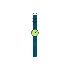 PICTO armbåndsur, paradise green/matt deep blue/deep blue