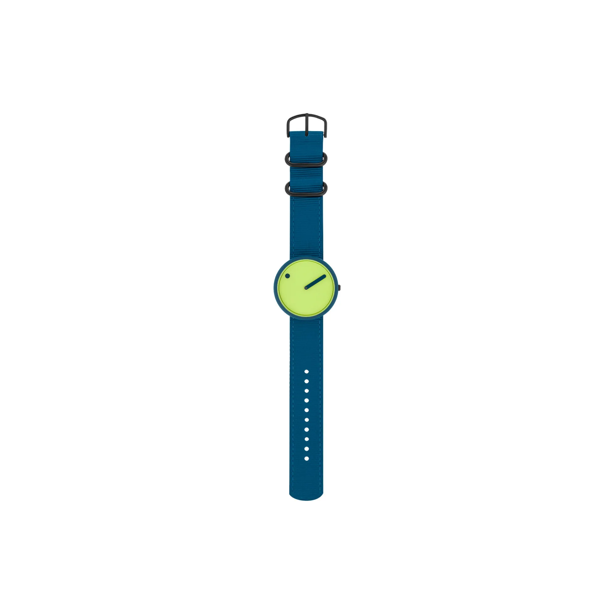 PICTO armbåndsur, paradise green/matt deep blue/deep blue
