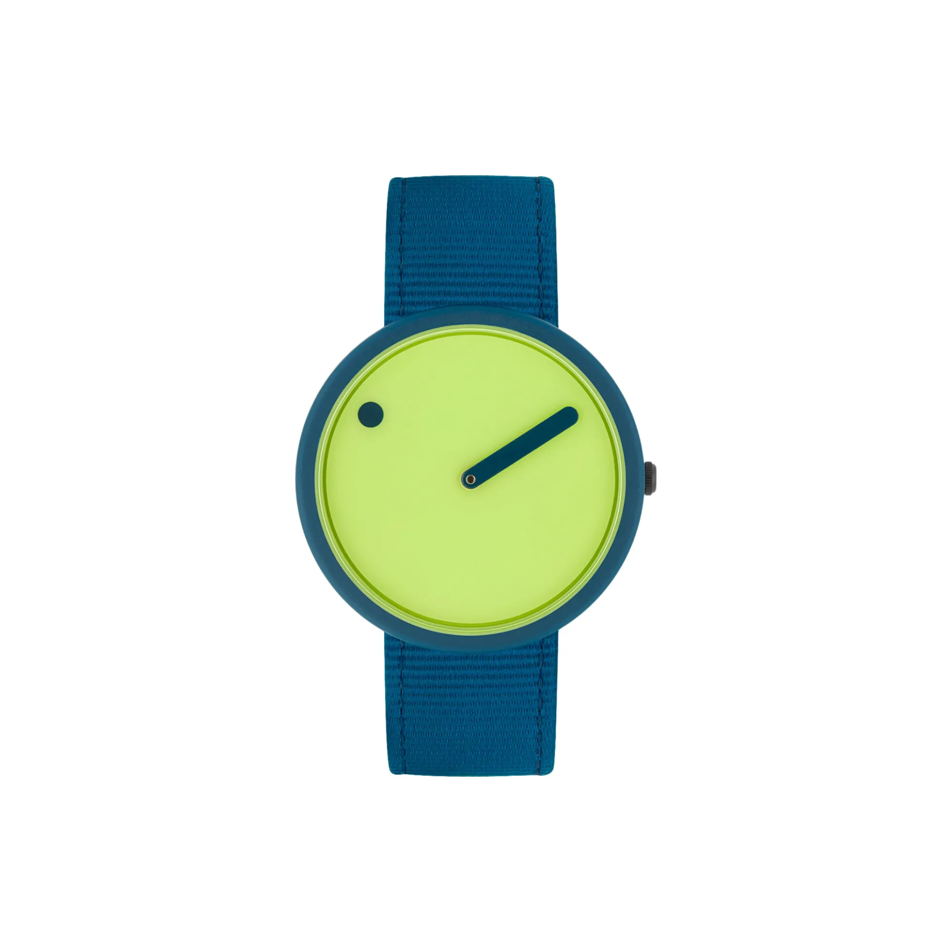 PICTO armbåndsur, paradise green/matt deep blue/deep blue