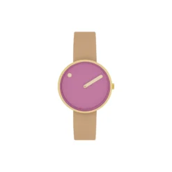 PICTO armbåndsur, pink/peruvian brown