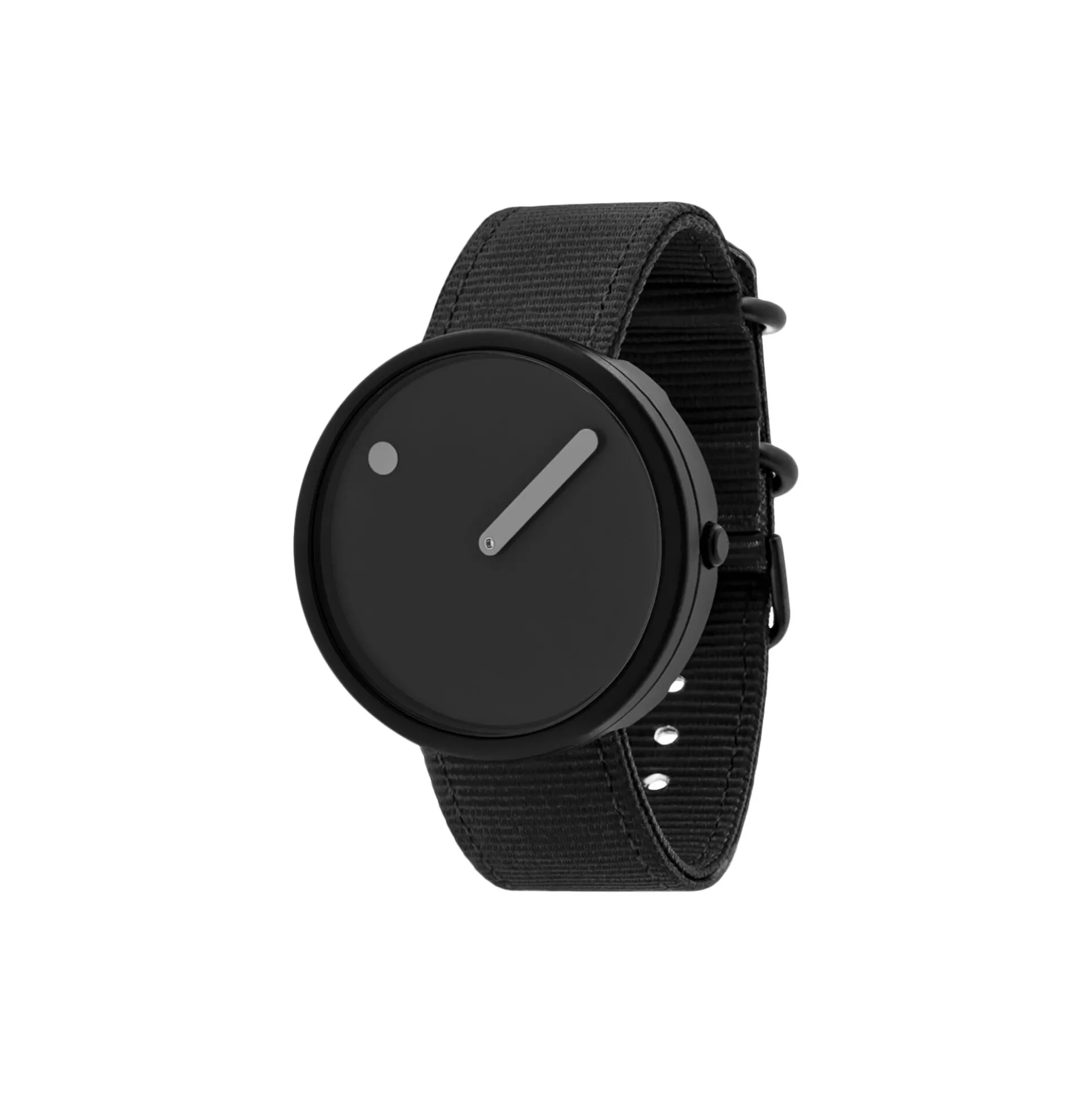 PICTO armbåndsur, shark grey/manta ray black