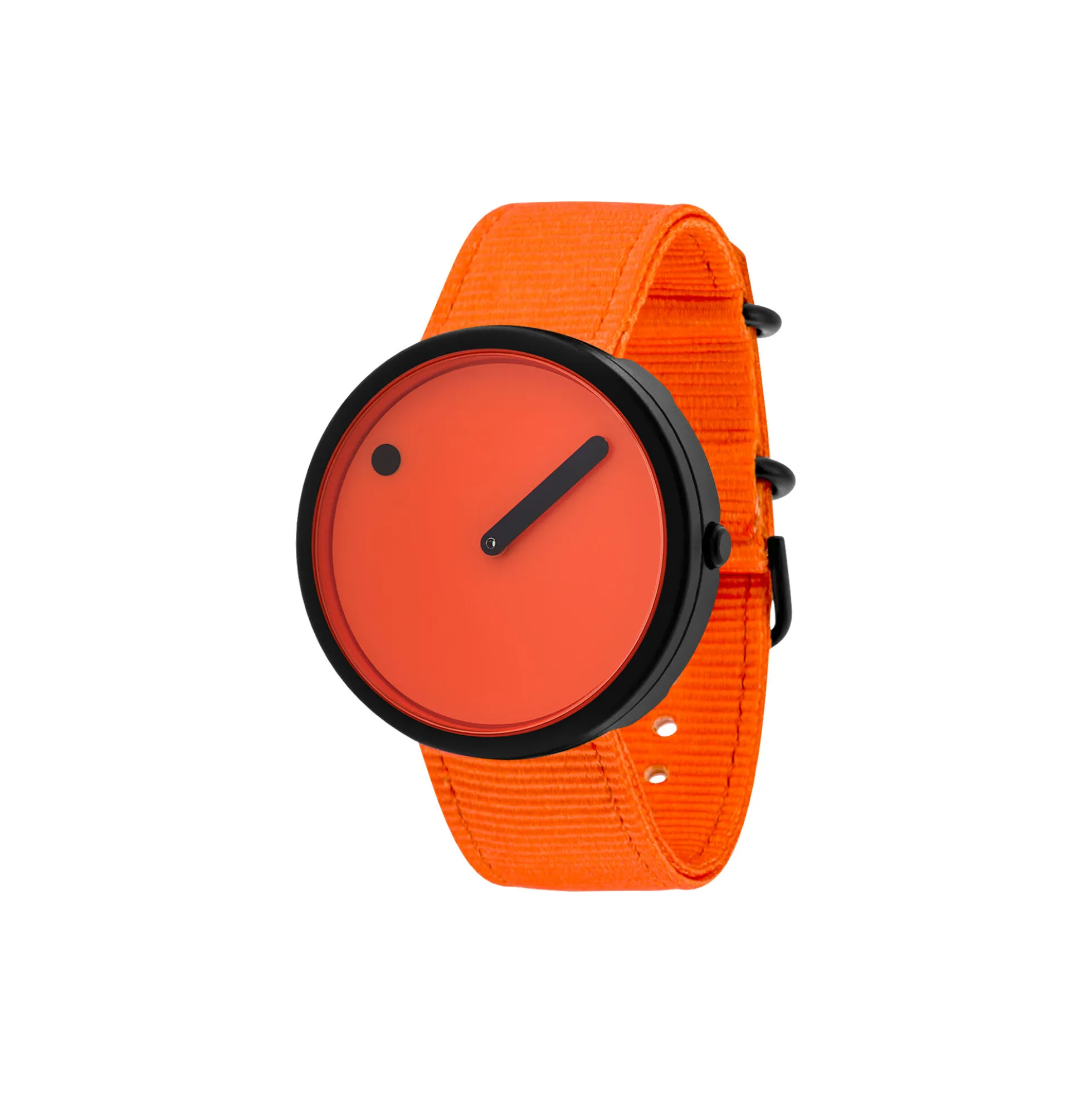 PICTO armbåndsur, signal orange/matt black/signal orange