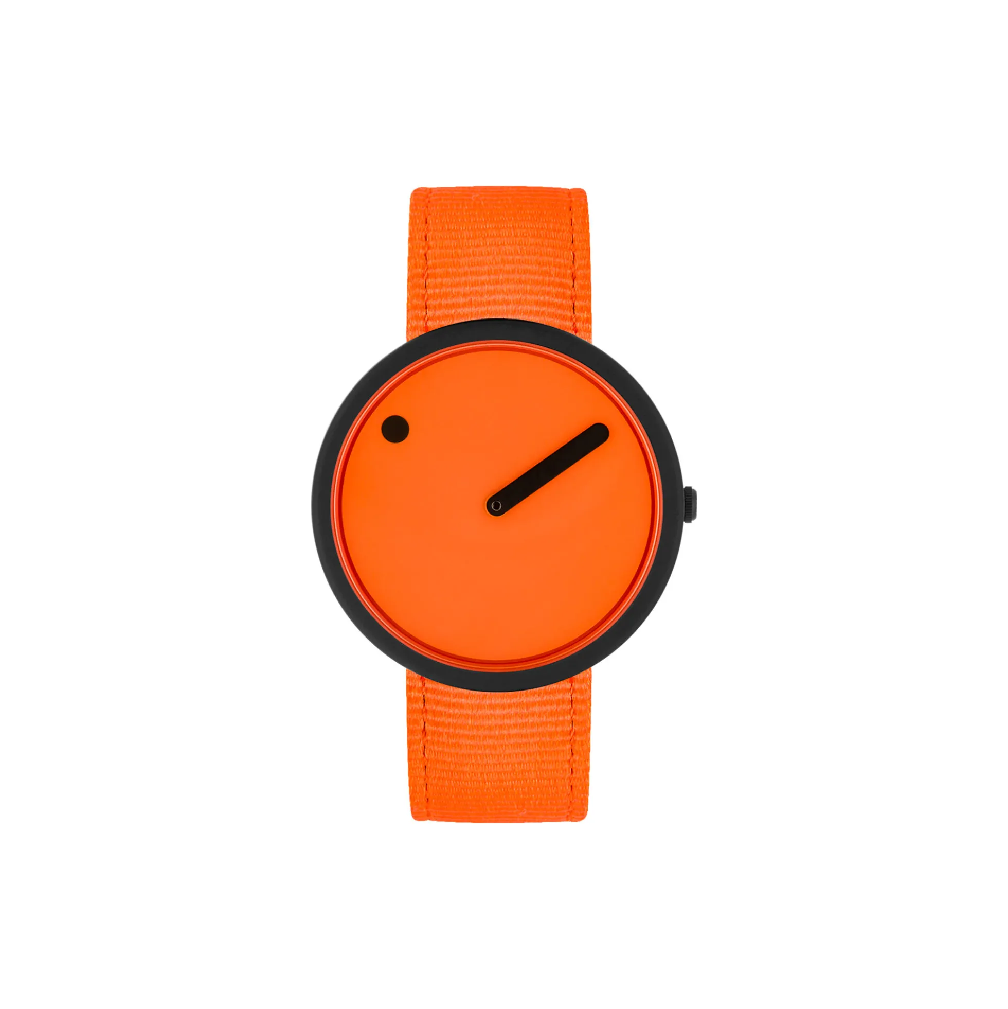 PICTO armbåndsur, signal orange/matt black/signal orange