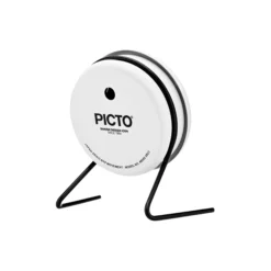 PICTO Table Clock, snow white