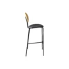 PIET HEIN Bar Chair, olieret eg/Solid Black 509
