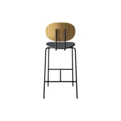 PIET HEIN Bar Chair, olieret eg/Solid Black 509