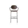 PIET HEIN Bar Chair with Arms, olieret valnød