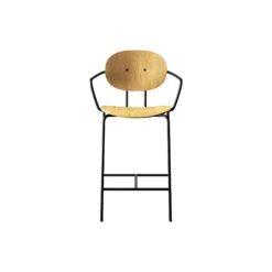 PIET HEIN Counter Chair with Arms, olieret eg
