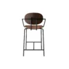PIET HEIN Counter Chair with Arms, olieret valnød