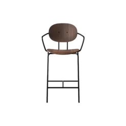 PIET HEIN Counter Chair with Arms, olieret valnød