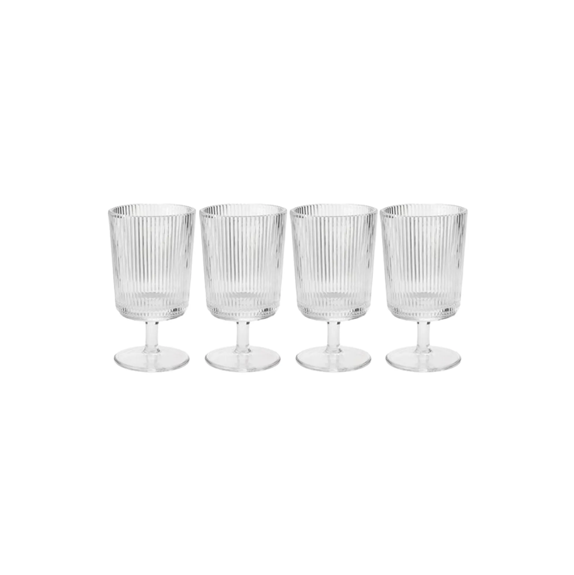 Pilastro vinglas 4 stk., clear