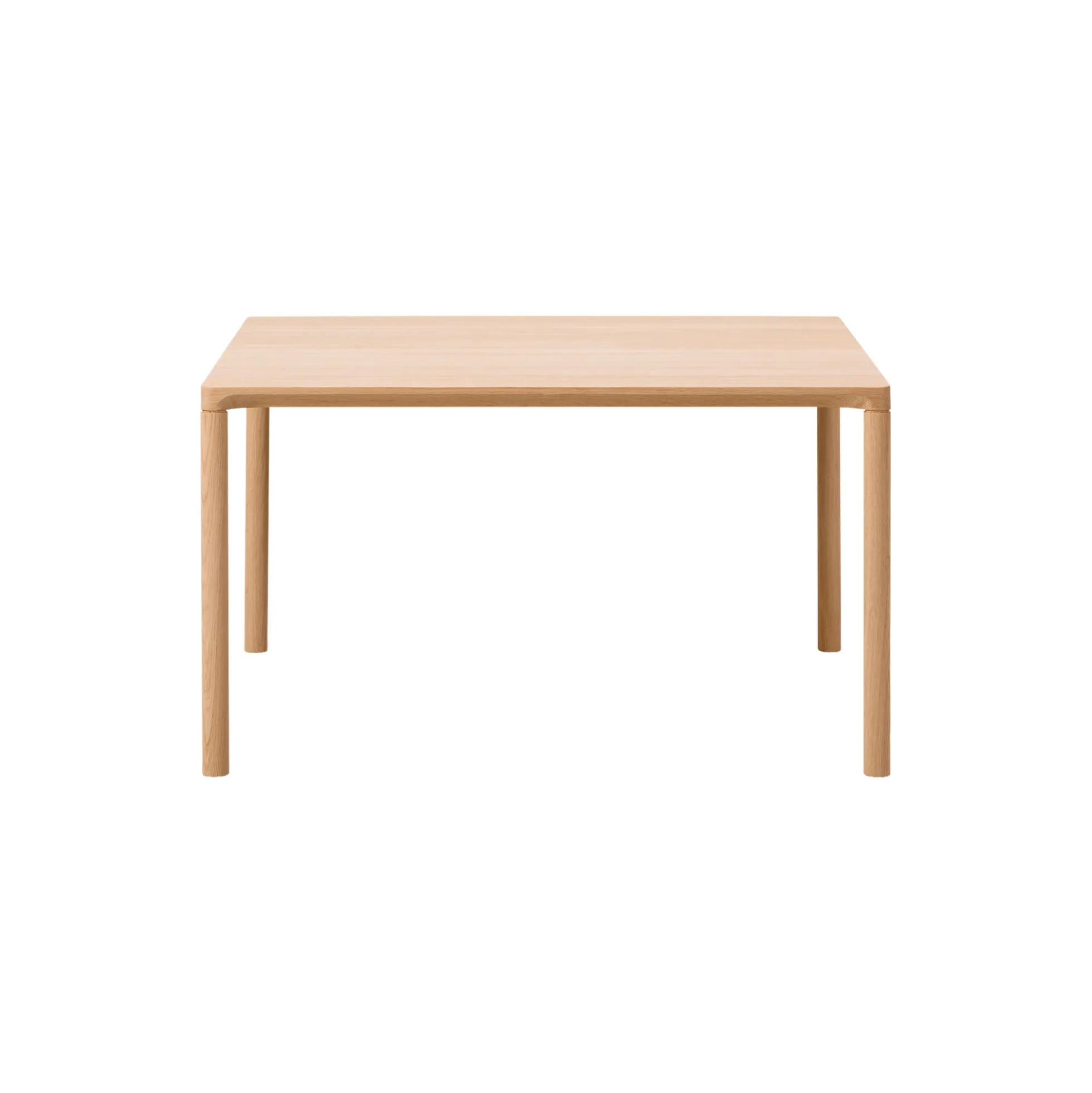 6720 Piloti Wood Coffee Table, light oiled oak