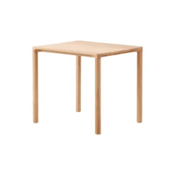 6705 Piloti Wood Coffee Table, light oiled oak