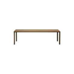 6715 Piloti Wood Coffee Table, oiled smoked oak