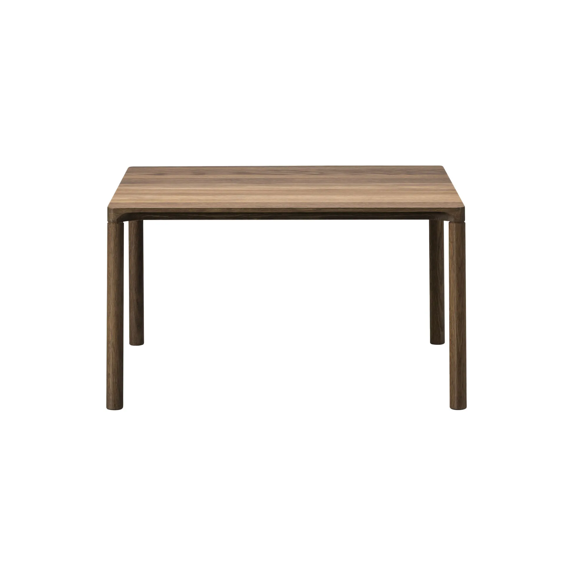 6725 Piloti Wood Coffee Table, oiled smoked oak