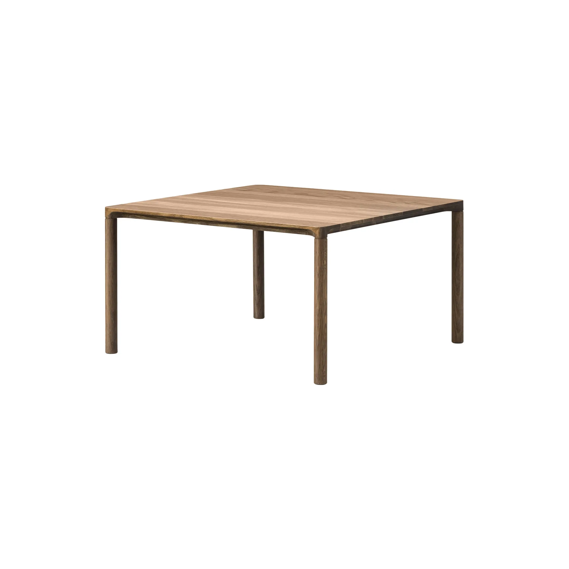 6725 Piloti Wood Coffee Table, oiled smoked oak