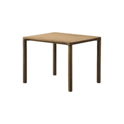 6705 Piloti Wood Coffee Table, oiled smoked oak