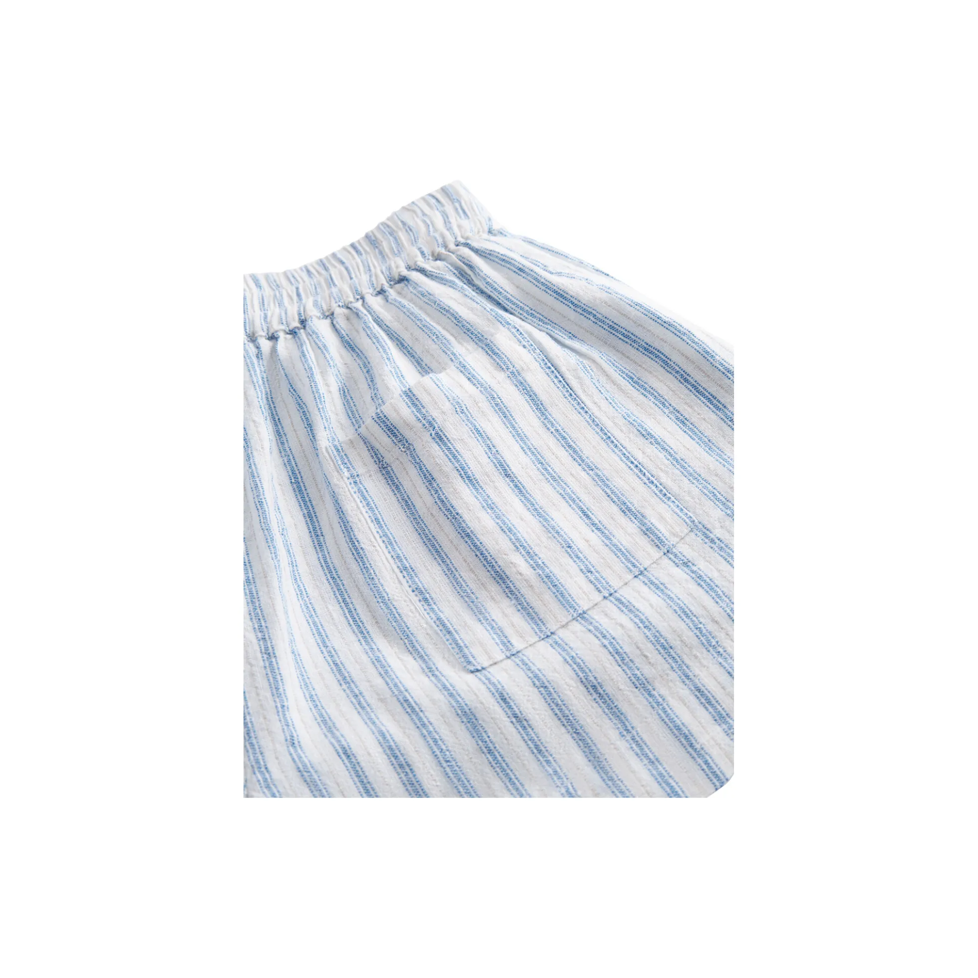 Pinon Shorts, surf blue stripe