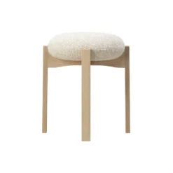 Pioneer Stool, lacquered oak/Zero 0001