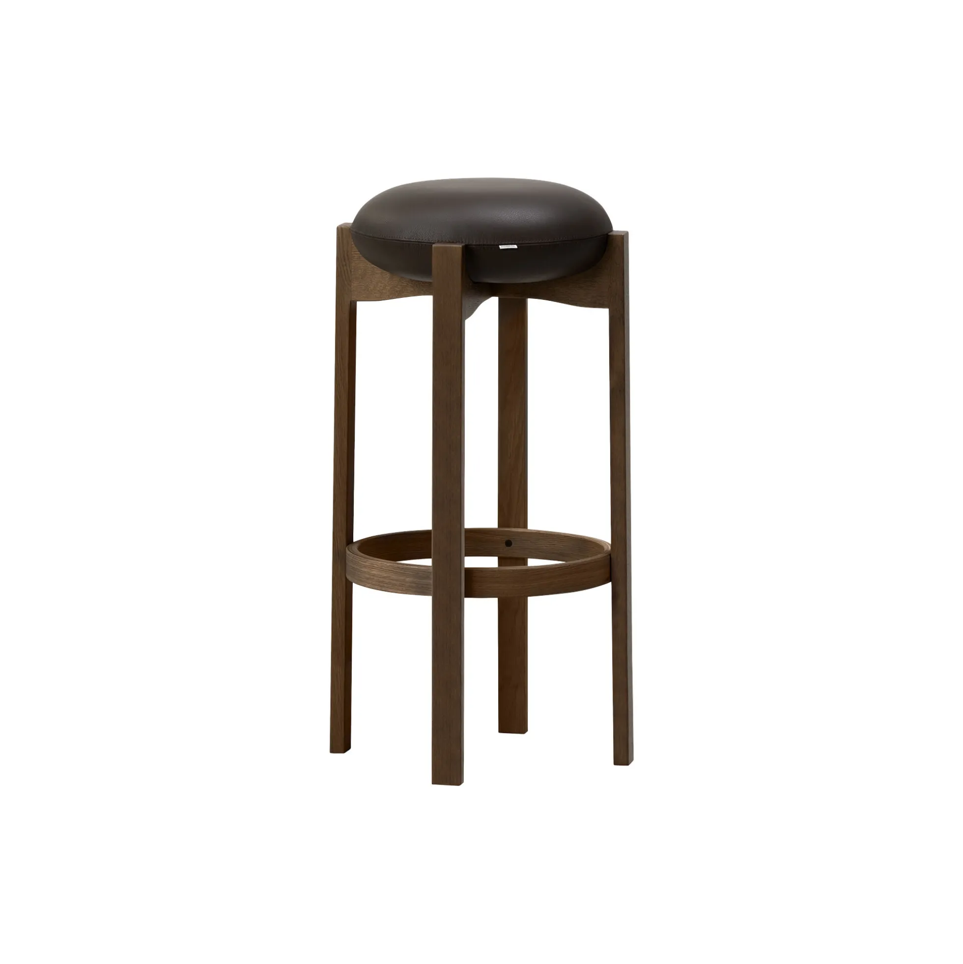 Pioneer Stool, smoked oak/Primo 86