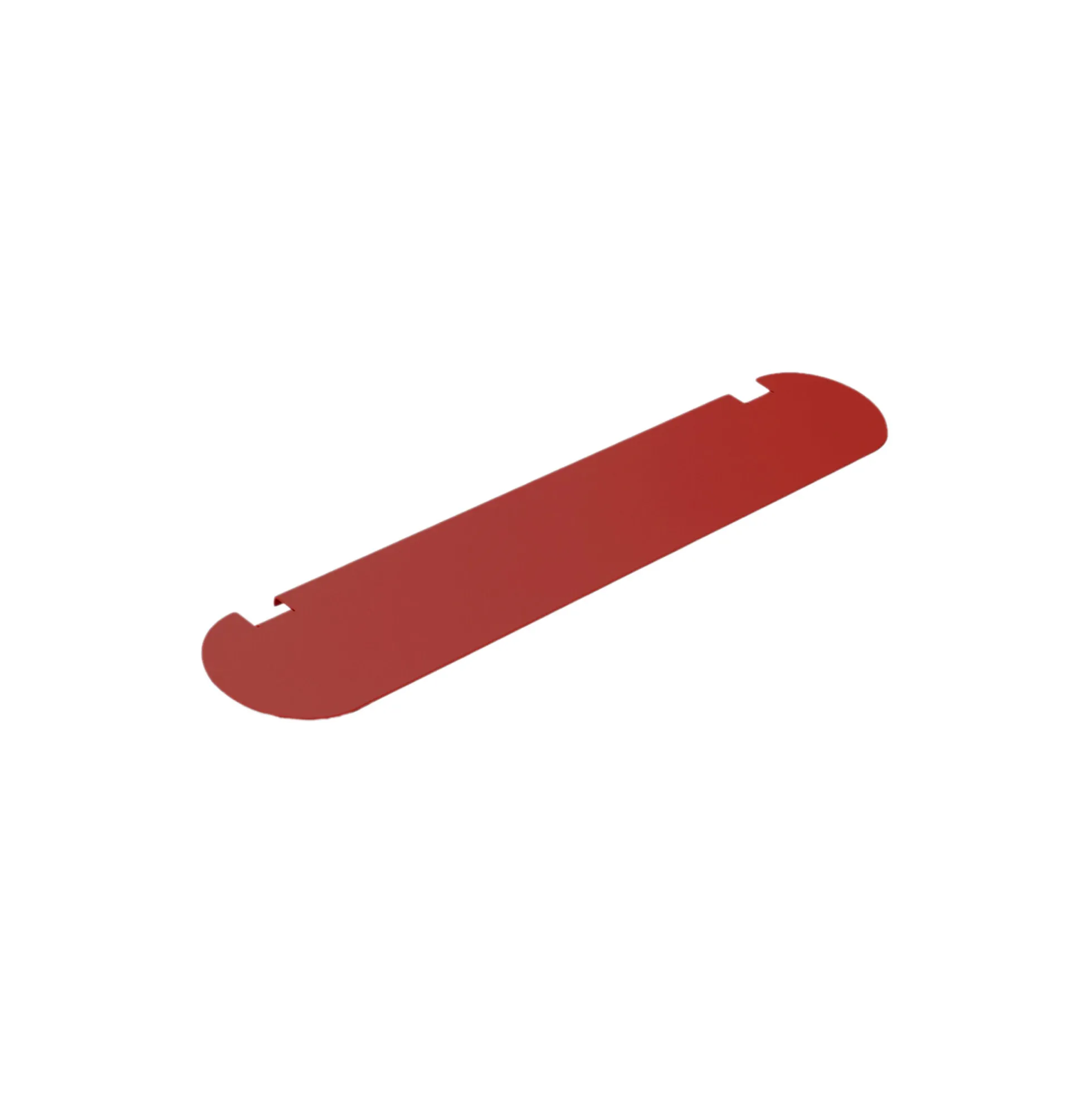Pipe Shelf, burnin' red