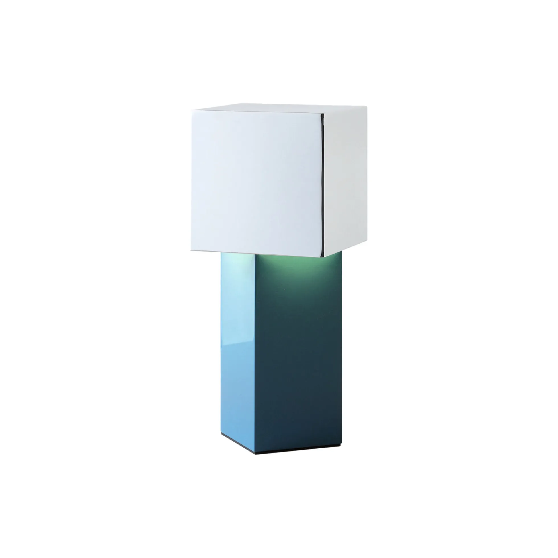 Pivot ATD7 portable bordlampe, blue silver