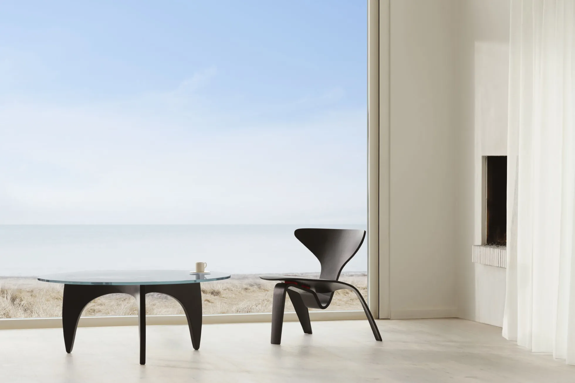 PK0 A™ loungestol, black