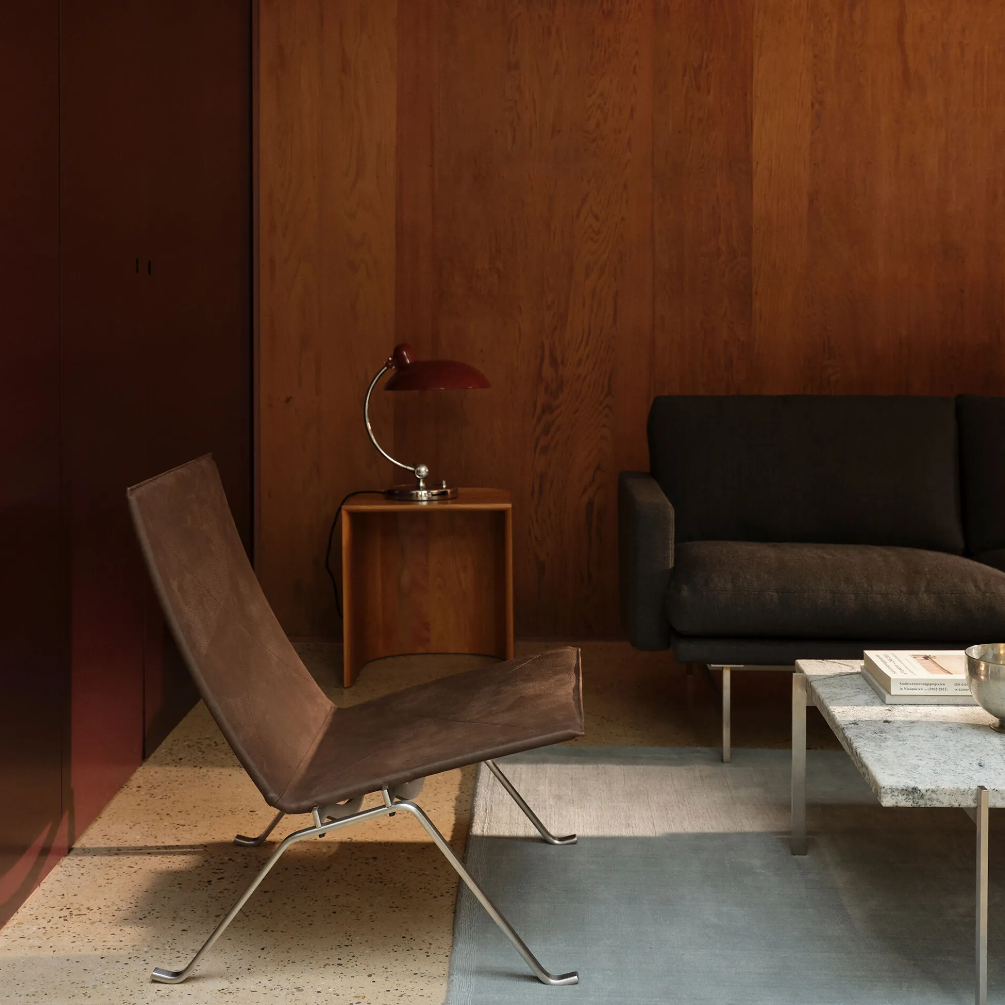 PK22™ loungestol, Haze dark brown