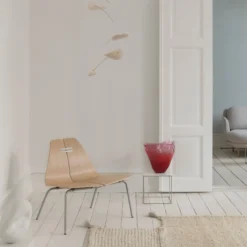 PK23™ loungestol, lakeret eg/stål