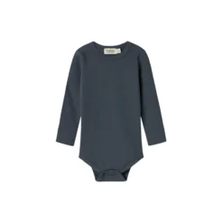 Plain Body LS bodystocking, blue
