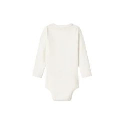 Plain Body LS bodystocking, gentle white