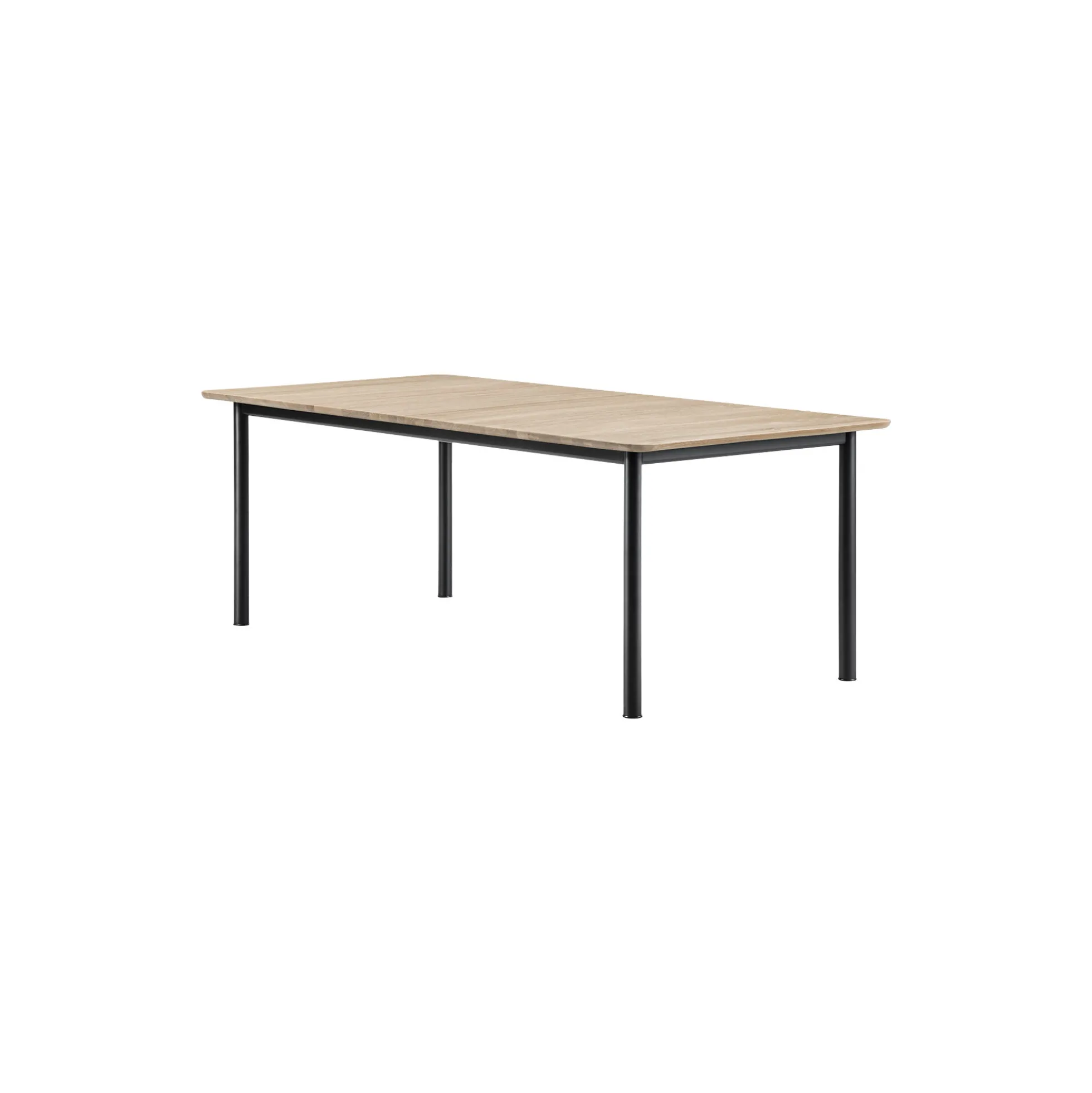 Plan Table Extendable, light oiled oak/black