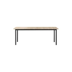 Plan Table Extendable, light oiled oak/black