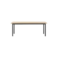 Plan Table, light oiled oak/black