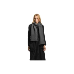 Pleece Long Scarf, dark grey