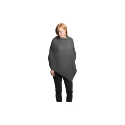 Pleece Poncho, dark grey