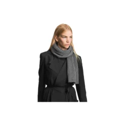 Pleece Short Scarf, dark grey