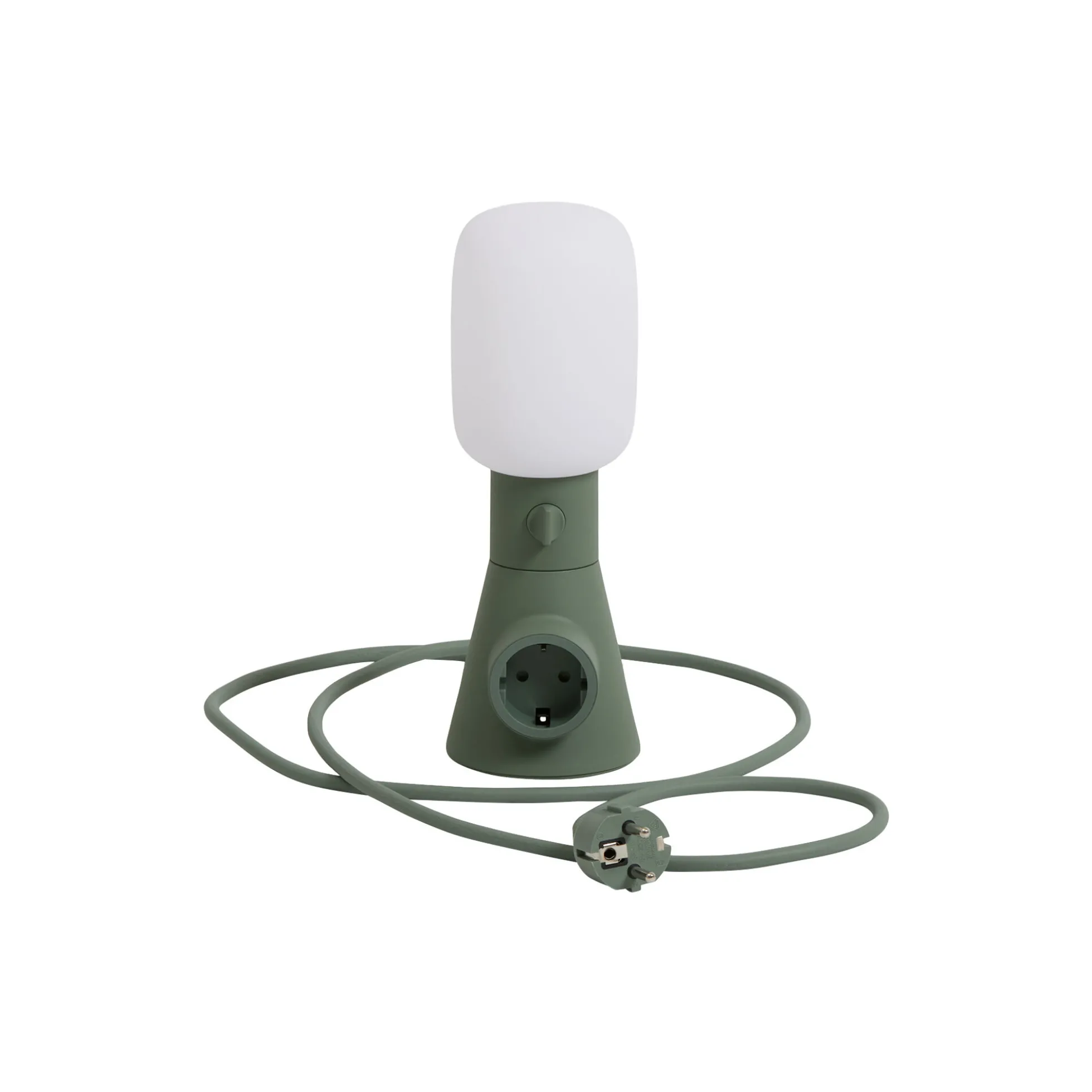 Plug-in Lamp, mossy green