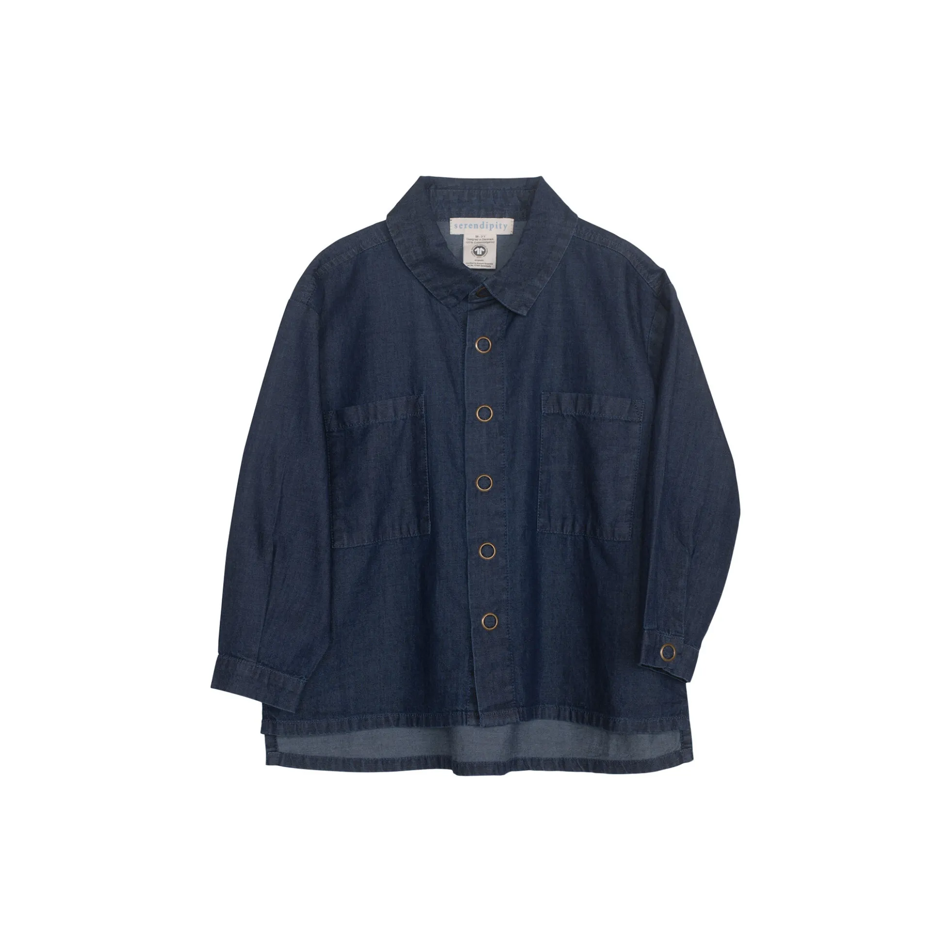 Pocket Shirt, dark denim