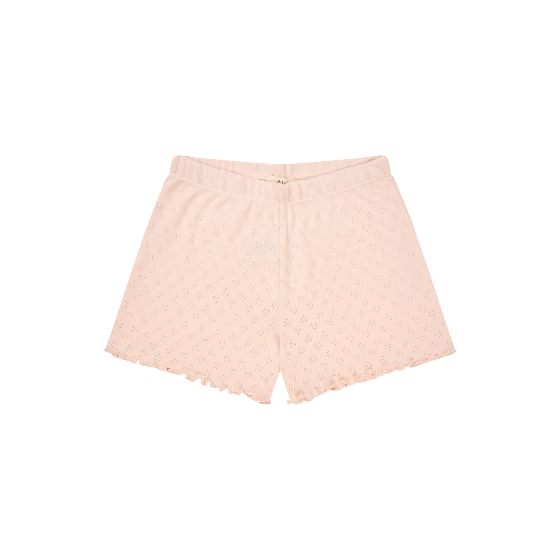 Pointelle Heart Shorts