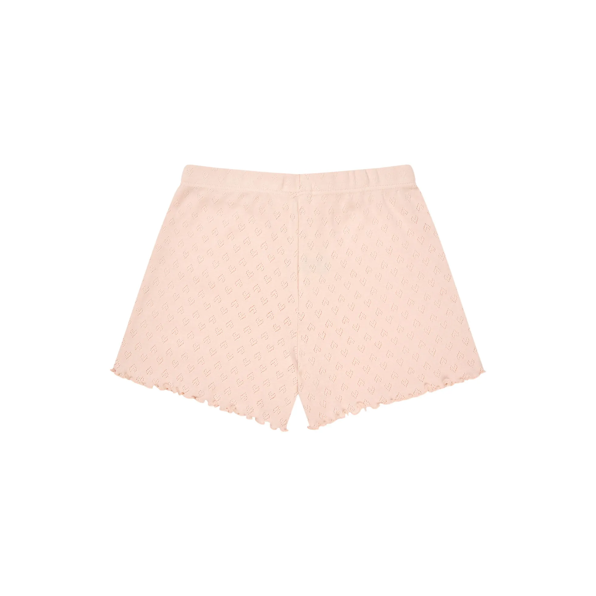 Pointelle Heart Shorts